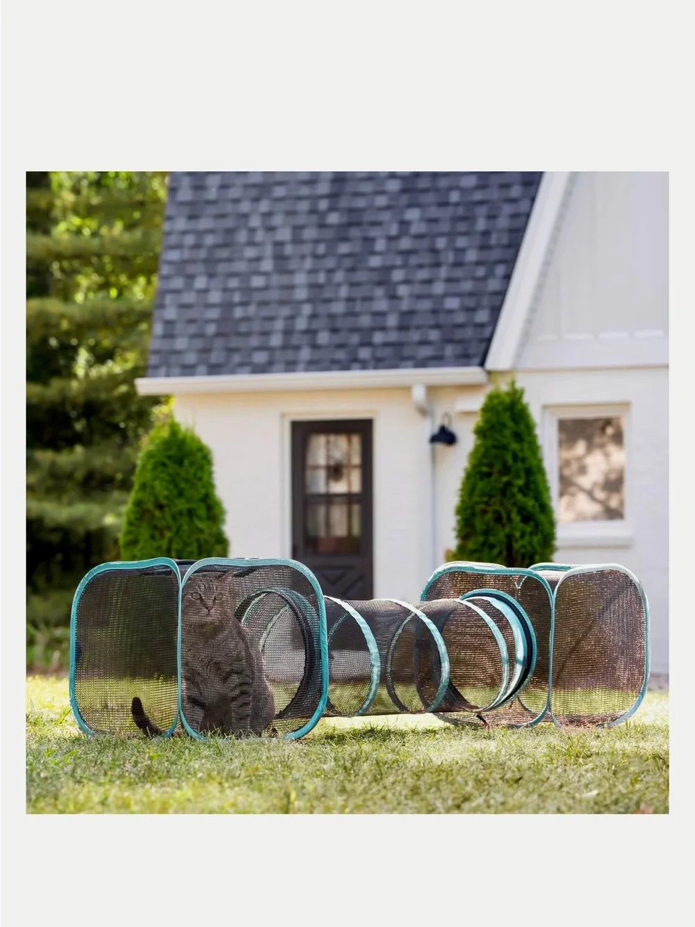 Kitty City Outdoor Two Way Play Tunnel